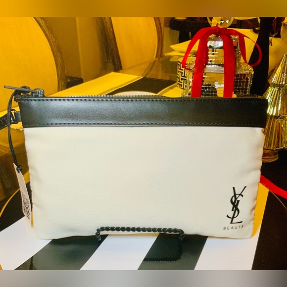 Yves Saint Laurent Accessories - Yves Saint Laurent (YSL) Beauté pouch NWT